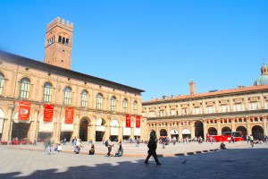 Piazza Maggiore in Bologna