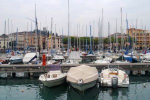 Boats in Desenzano Harbor