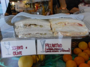 Tuna and Olive Tramezzino - Piccantino
