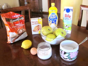 Ingredients for Apple Fritters