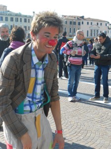 Entertainment in Piazza San Marco