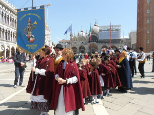 Folk Group in Piazza San Marco