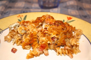 Baked Pasta with Gorgonzola