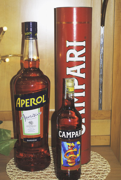 Campari and Aperol