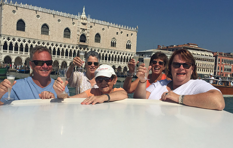 Prosecco on the Grand Canal for Prosecco Tour