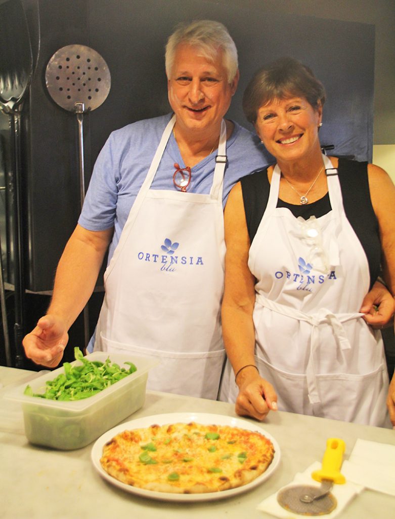 Making Pizza on Prosecco Tour