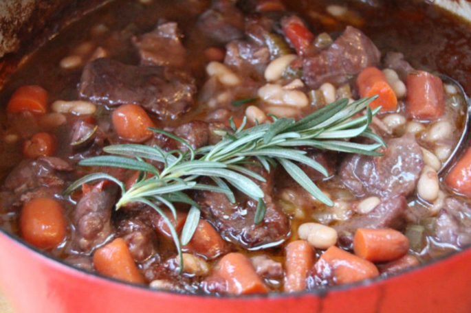Lamb Stew with Cannellini beans